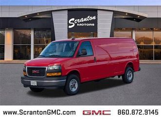 new 2025 gmc savana 3500 rwd 3500 extended wheelbase work van