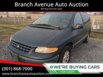 used 2000 plymouth voyager se