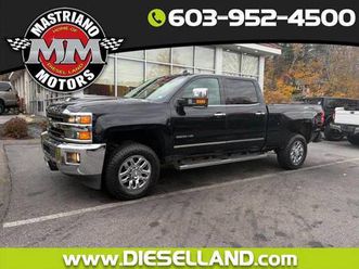 2019 chevrolet chevy silverado 3500hd loaded ltz 4x4 crew cab 6.6l l5p duramax d