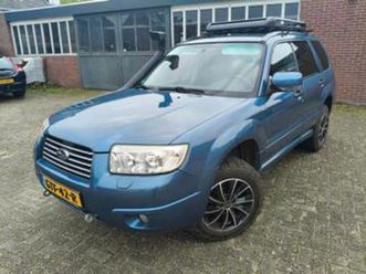 2008 subaru forester 2.0 blauw — subaru — marktplaats