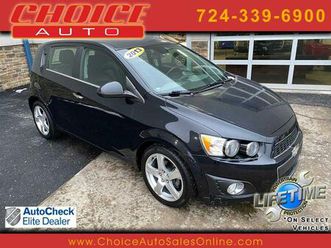 used 2013 chevrolet sonic ltz