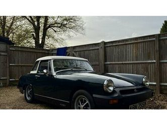 1979 mg midget vert foncé manuel, 4 vitesses conduite à d...