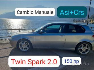 alfa 147 2.0 twin spark cambio manuale asi + crs