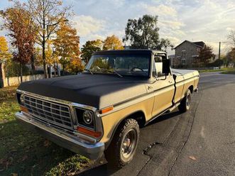 ford f100 custom longue benne - 1978
