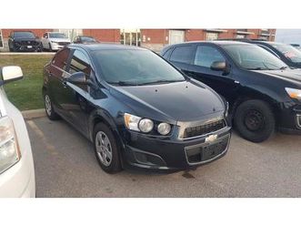 used 2015 chevrolet sonic lt