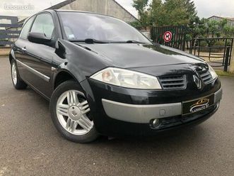 renault mégane ii coupé 1,4i 98 ch confort expression 1er main, carnet d’entretien, le ct ok , faible km
