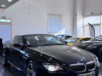 bmw m6 cabriolet 5.0 v10 507 smg7 ( e63 ) - carbone - immat ?? - suivi complet - etat exceptionnel