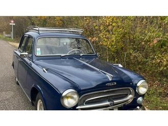 1959 peugeot 403 bleu foncé manuel, 4 vitesses conduite à...