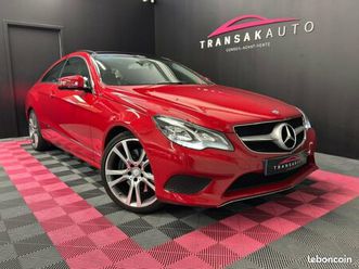 mercedes classe e coupe 400 3.5l 333ch sportline seconde main suivi complet révision à jour