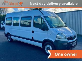 vauxhall movano 2.5 cdti 16v 3900 4dr (lwb, 16 seats)
