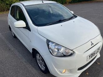 2015 mitsubishi mirage 1.2 3 5dr cvt hatchback petrol automatic