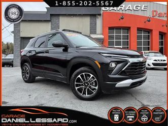 chevrolet trailblazer awd lt **bas km** volant+sieges chauffant