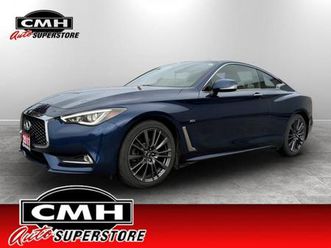used 2017 infiniti q60 3.0t **3.0l v6 - sunroof**