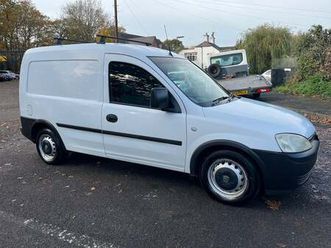 2008 vauxhall combo panel van 1.3 cdti