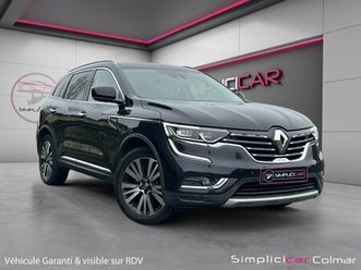 renault koleos initial paris apple carplay sièges chauffants garantie 12 mois