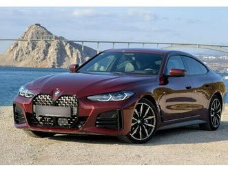 bmw serija 4 gran coupe 420d, m sport pro, aventurin red, 2022 god.