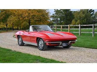 1963 stunning c2 corvette in u.k. since new and rhd a vendre