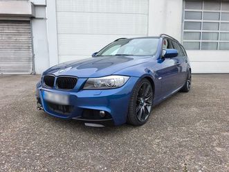 bmw e91 335 xi touring le mans blau ahk shz 8fach performance