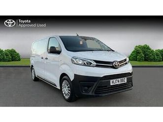 toyota proace icon panel van's 1.5d icon medium panel van mwb euro 6 (start/stop) 6dr