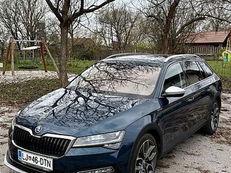 škoda superb 2.0 tdi scout combi dsg 4x4 140 kw