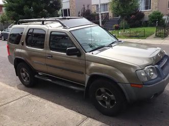 nissan xterra se 2002 4x4