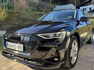 audi e-tron sportback 50 quattro s line 27000+ddv black edition