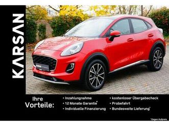 ford puma titanium/panoram/shz/pdc/ahk/aux/navi