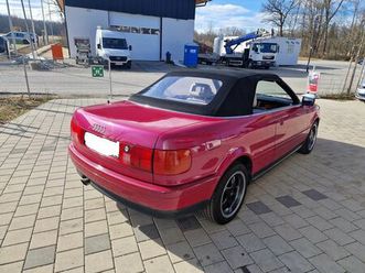 audi 80 cabrio h kennzeichen leder tüv bis 03/27 2.0 116 ps