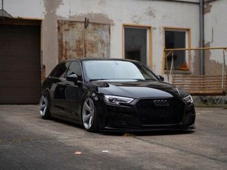 audi a3 8v facelift 1.6 tdi airlift rotor rs3 leder low stance