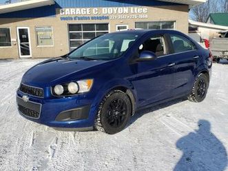 2014 chevrolet sonic lt