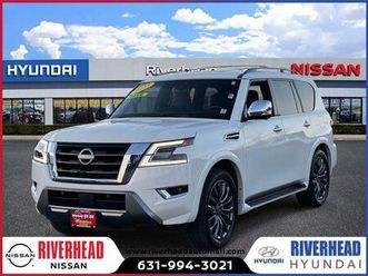 used 2024 nissan armada platinum 4wd