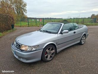 for daily - saab 9-3 cabriolet aero 205 ch – 2e main – carnet + 10 000 de factures