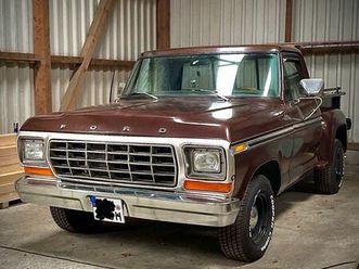 ford f100 v8 shortbed stepside flareside 1979 pick up oldtimer