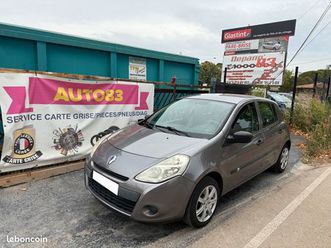 faible kms renault clio 3 1.2 16v 75ch authentique 5p