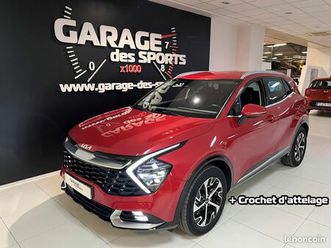 kia sportage 1.6 t-gdi 230 hev bva6 4x2 design + crochet d'attelage