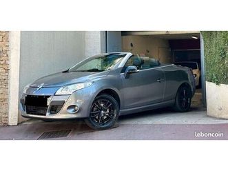 renault mégane 3 turbo diesel 1.5 dci, 110 ch, gt line, coupé cabriolet toit panoramique verre électrique/ mécanique refaite à neuf = boite, embrayage, distri +