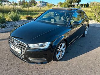 audi a3 2l tdi 150cv sline toit ouvrant gps automatique 12900euros