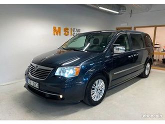 lancia voyager 3.6 v6 lx 283 ch bva 7 places cuir - dvd - attelage - 190000 km