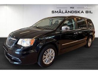 lancia voyager 3.6 v6 lx 283 ch bva 7 places cuir - to - dvd - 147300 km