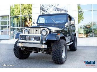 jeep cj7 1984 wrangler 6cyl 4.2lt boite manuelle 5