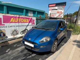 faible kms fiat punto 1.4 easy 77 cv clim