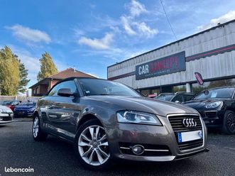audi a3 cabriolet 1.2i 105 ch / boite 6 v full options / ct ok et garantie