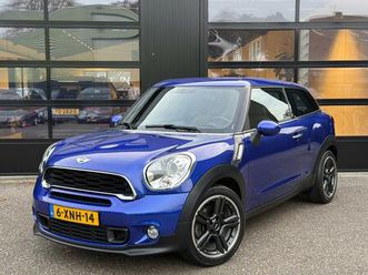 mini paceman - 1.6 cooper s chili starlight blue nl auto