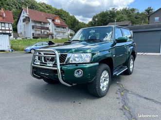 nissan patrol 3.0 gr-di 160ch châssis court - 1ère main - carnet d'entretien à jour - bva - clim - 105000km