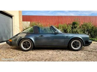 porsche 911 targa 3.2 g50 bleu venitien