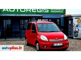toyota yaris verso, 1.3 l., mpv / minivan