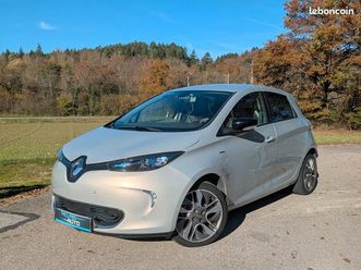 renault zoe r90 edition one cuir / gps / sieges chauffants / camera / carplay