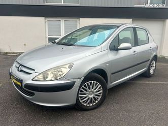 peugeot 307 1.6 16v 110ch xt pack 5p 1e main 142000km 2003