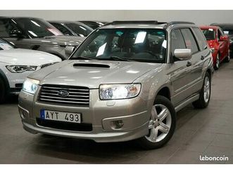 subaru forester 2.5 xt turbo 230 ch bva - cuir - pano - attelage - 153800 km