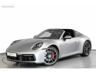 porsche 911 (992) garantie - porsche approved - targa 4s sportchrono - pdk - 3.0 - 450